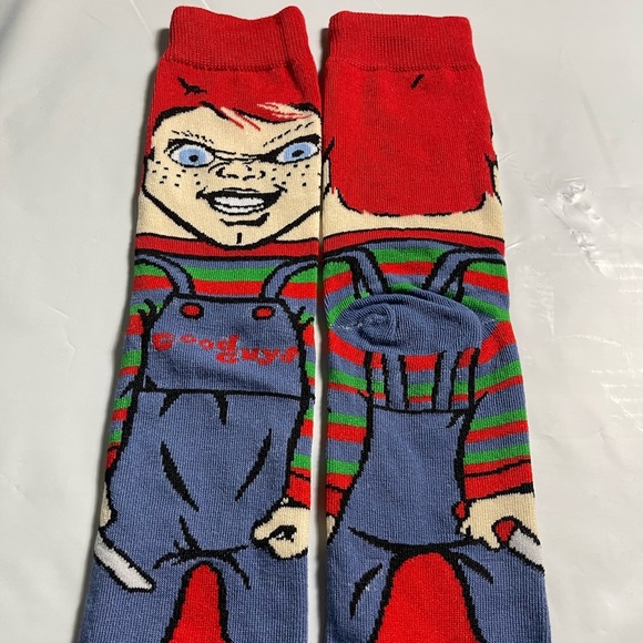 Other - Horror Scary Movie Halloween Novelty Character Socks Mens Boys Size 7-10